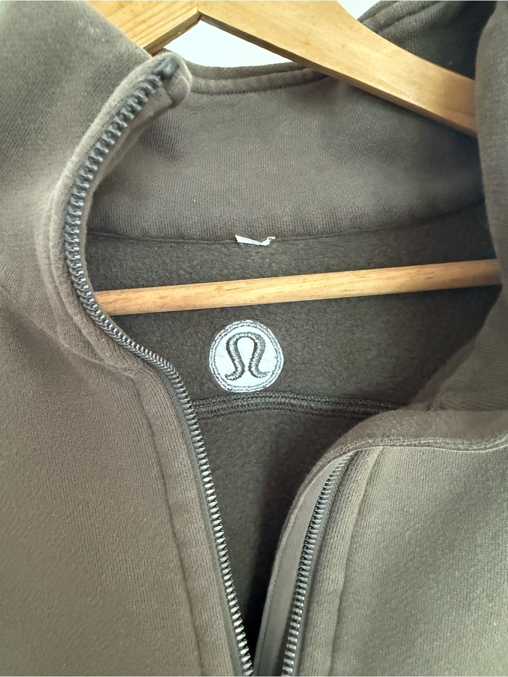 Lululemon Olive Half-Zip Pullover Sweatshirt XS/S - Picture 5 of 5